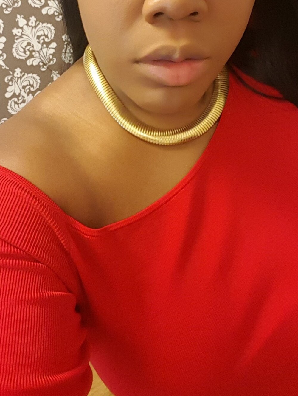 H&M Women's Bandage Dress, Red (Size L) - Picture 8 of 8